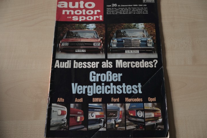 Auto Motor und Sport 26/1969